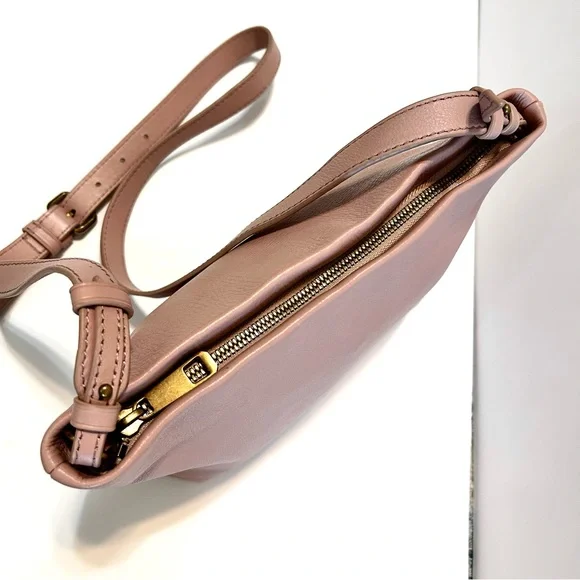 J. Crew Oslo Blush Soft Leather Crossbody Bag Excellent Condition - Picture 4 of 12